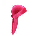 Adjustable velvet material turban bandanas hat